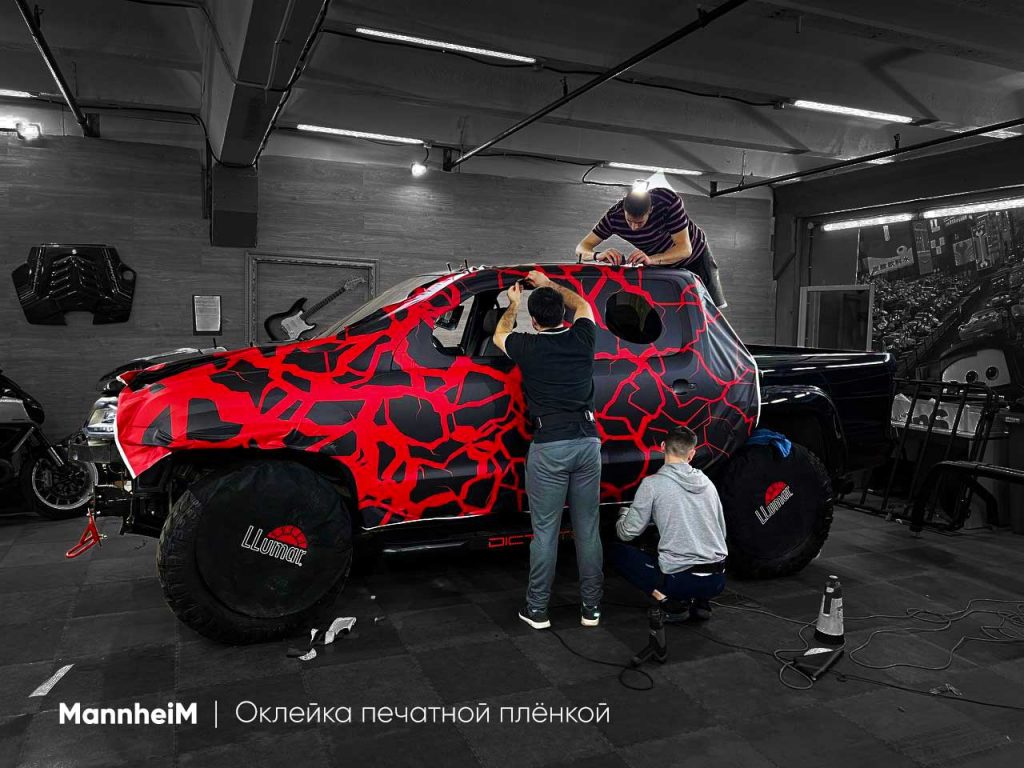 Качественное покрытие авто винилом в СПб